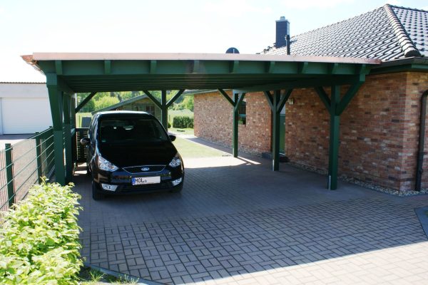 Flachdachcarport Referenz